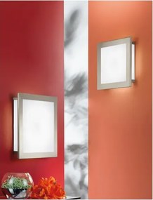 Eglo 31895 - Mennyezeti lámpa AURIGA 4xE14/25W/230V 30x30 cm matt króm