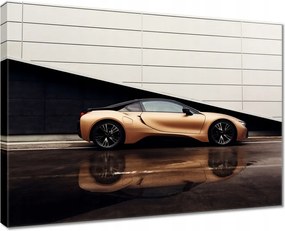 Vászonkép 80x60 Arany Bmw Autó