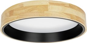 Italux modern skandináv mennyezeti lámpa campelo fehér fekete faipari itxplf4350-25wwdbk4k