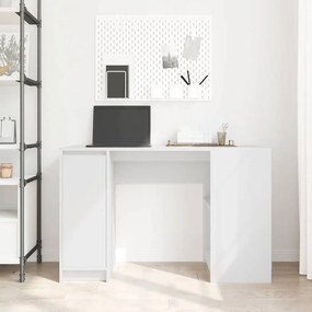 fehér forgácslap íróasztal 120x42x76 cm