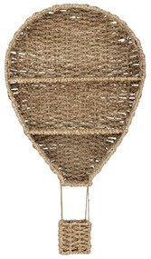 Natúr színű tengerifű gyerek fali könyvespolc 59x105 cm Ditter – Bloomingville Mini