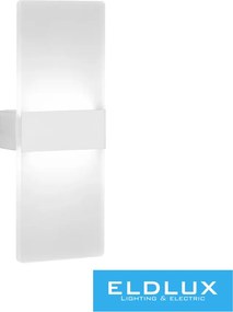 UNIVERSO Fali lámpa LED 8w 400lm 3000k IP20 100×270mm fehér