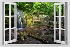 Poszterek 120x80 Trópusi erdő vízesés