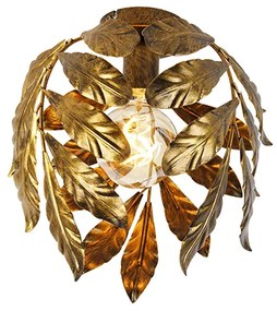 Vintage mennyezeti lámpa antik arany 30 cm - Linden