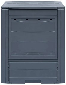3 db szürke kerti komposztáló 60 x 60 x 73 cm 780 liter