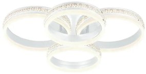 LED dimmelhető felületre szerelhető csillár LED/150W/230V 3000-6500K + távirányító