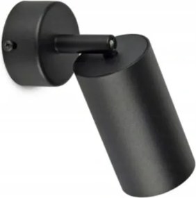 Mennyezeti lámpa spot fali lámpa GU10 halogén lámpatest Fekete