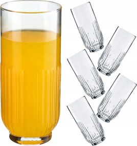 Italos Poharak Gyümölcslé Magas Szett 6db-os Pohár Szett 395ml