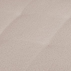 Bézs buklé puff Ariella – Ropez