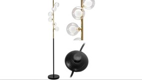 MORETTI MO6697 BUBBLES Arany Színű Állólámpa 6xG9 40W IP20