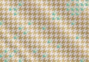 Flizelin fotótapéta Arany libaláb Bézs Arany Kék 350x250 +ragasztó