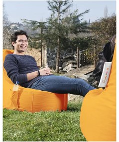 Narancssárga babzsákfotel EVA Sport – Floriane Garden