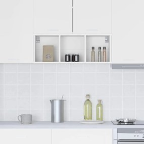 Függő szekrény polcokkal Riga Fehér 30 x 29,5 x 80 cm Faanyag