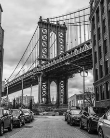 Poszter 40x50cm Híd Manhattanben, Assaf Frank