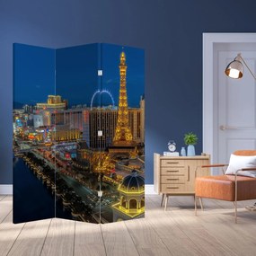 Paraván - Éjszakai Las Vegas (126x170 cm)