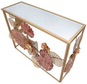 Narancssárga konzolasztal 41.5x114 cm Glam Redy – Mauro Ferretti