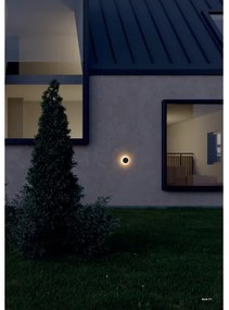 Redo 90369 - AURA kültéri LED fali lámpatest, LED/8W/230V/3000K/IP65, antracit