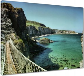 Vászonkép 50x40 Kötélhíd