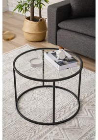 Dohányzóasztal Berlin - Black 60