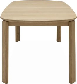 Ovalis bővíthető étkezőasztal