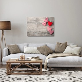 Kép - szív (üvegen) (70x50 cm)