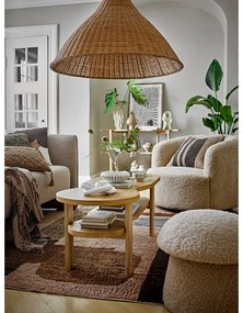 Bézs buklé fotel Bocca – Bloomingville