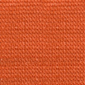 narancssárga HDPE napvitorla 160 g/m² 2 x 3 m