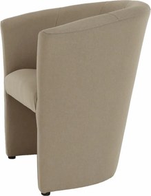 Klub fotel, bézs anyag, CUBA