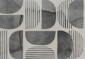 Fotótapéta Flizelina falra 3D Loft Geometriai formák 312x219 Ragasztó