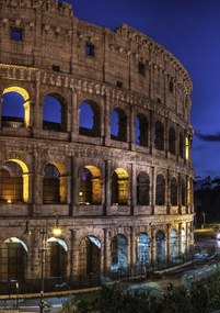 Poszter 21x29,7cm Híres Colosseum Rómában 2, Assaf Frank