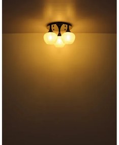 Globo 15548-3DK - Felületre szerelhető csillár MAXY 3xE27/40W/230V antracit