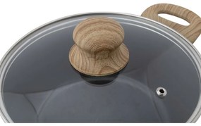Lamart LT1245 fedeles serpenyő Natur, átmérő 18 cm, 18 cm
