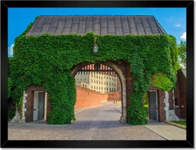 Poszterek keretben 40x30 Krakkó Wawel kapu