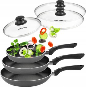 Hagyományos Serpenyő Méhsejt Textúrával 18CM 24CM 28CM Indukció