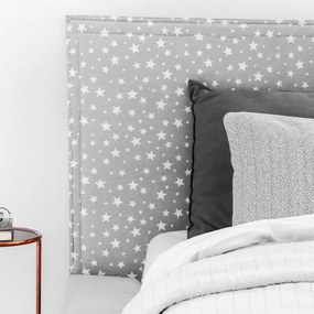 Szürke alapon fehér csillagos falvédő