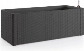 Natural Deluxe önöntöző virágláda 90 l, antracit