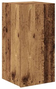 TV szekrény garnitúra 6 pcs Régi fa 100 x 30 x 30 cm Faanyag