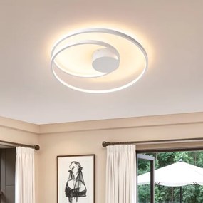 Brilagi - dimmelhető LED mennyezeti lámpa TWISTER LED/48W/230V, Ø 50 cm, fehér + távirányító