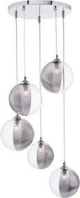 Dar Lighting modern függeszték federico csiszolt króm darfed0550-19