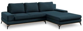 Planet olajkék kinyitható sarokkanapé, jobb oldali - Windsor &amp; Co Sofas