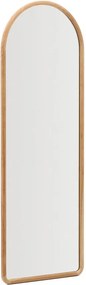Fali tükör tömörfa kerettel 55x155 cm Milsa – Kave Home