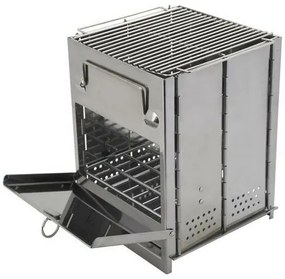 Cattara Cube faszén grill, 22 x 27 x 21 cm