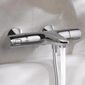 GROHE 34227002 - termosztátos kádcsaptelep PRECISION TREND DN 15 fényes króm