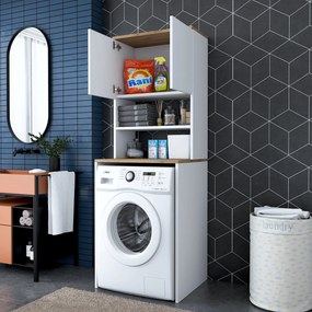 Mosógépszekrény kd101 - 1950 - diós