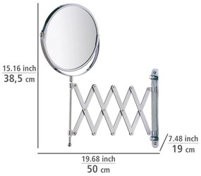Kozmetikai nagyítós tükör (háromszoros) ø 17 cm Exclusive – Wenko