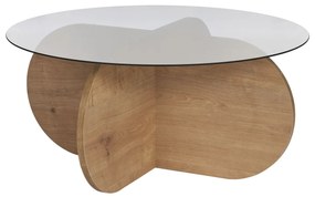 Dohányzóasztal Aeris - Sapphire Oak, Fume