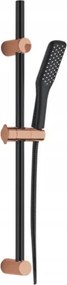Zuhanyszett Rúdon Fekete-arany Alanis