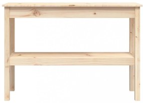 tömör fenyőfa tálalóasztal 110 x 40 x 75 cm