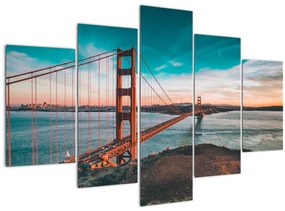 Kép - Golden Gate, San Francisco (150x105 cm)