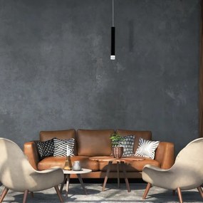 LED Csillár zsinóron CARBON LED/5W/230V